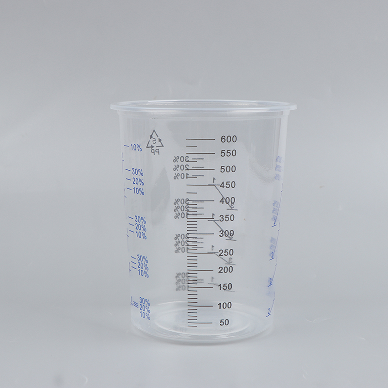 Plastic Cup 50Pcs - 50 Vasos Medidores de Plástico Calibrados