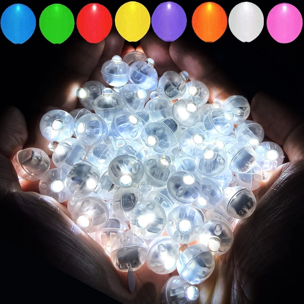 Led Balloon Light - 50 Piezas Nuevas Luces LED Intermitentes