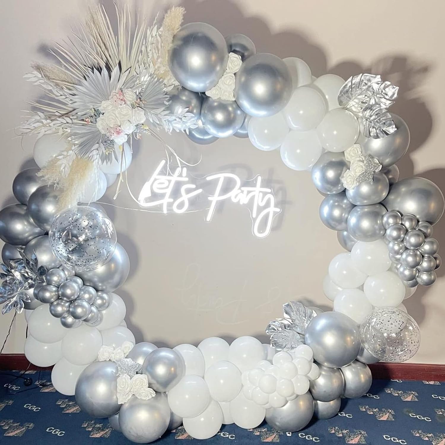Kit de Arco de Globos Blancos  - Balloon Arch Kit reseña y precio