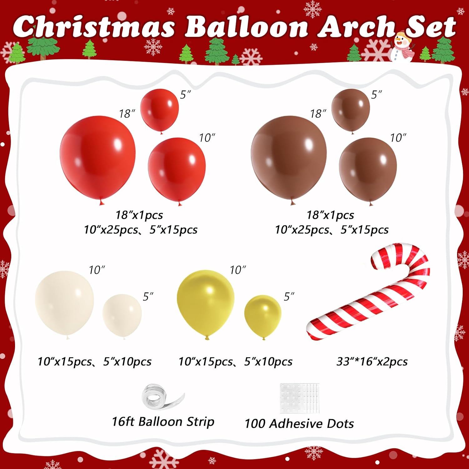 Kit de Guirnalda de Arco de Gl - Balloon Arch Kit reseña y precio