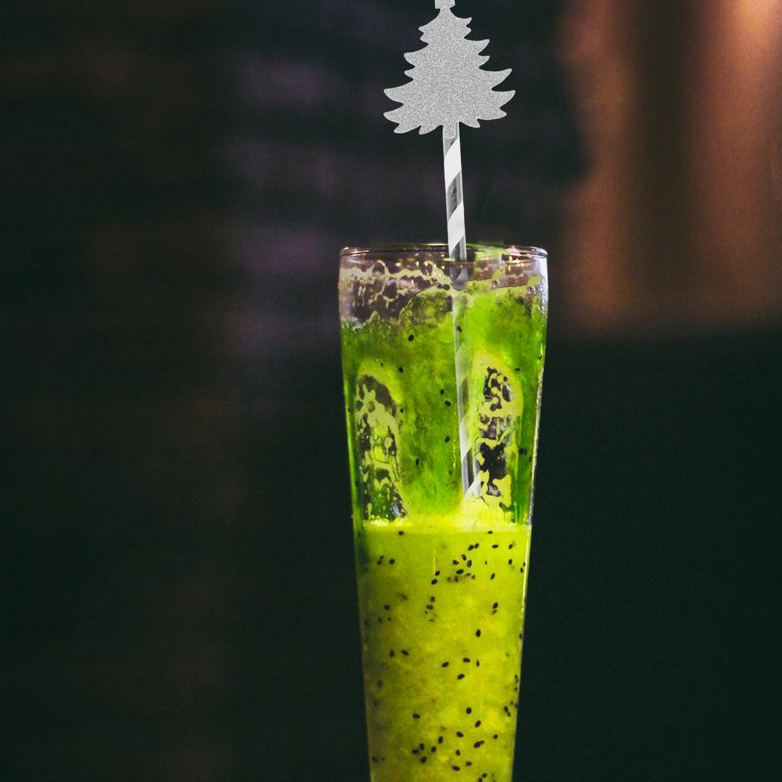 25 pajitas de papel con motivo - Paper Straw Color reseña y precio