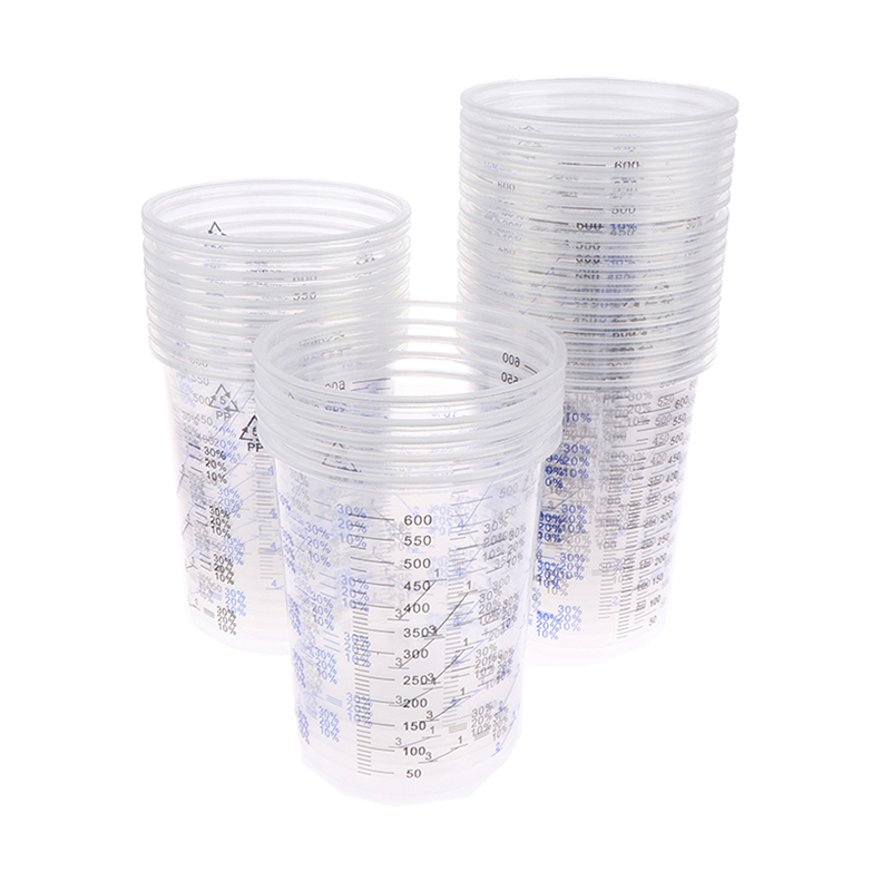 50 Vasos Medidores de Plástico - Plastic Cup 50Pcs reseña y precio