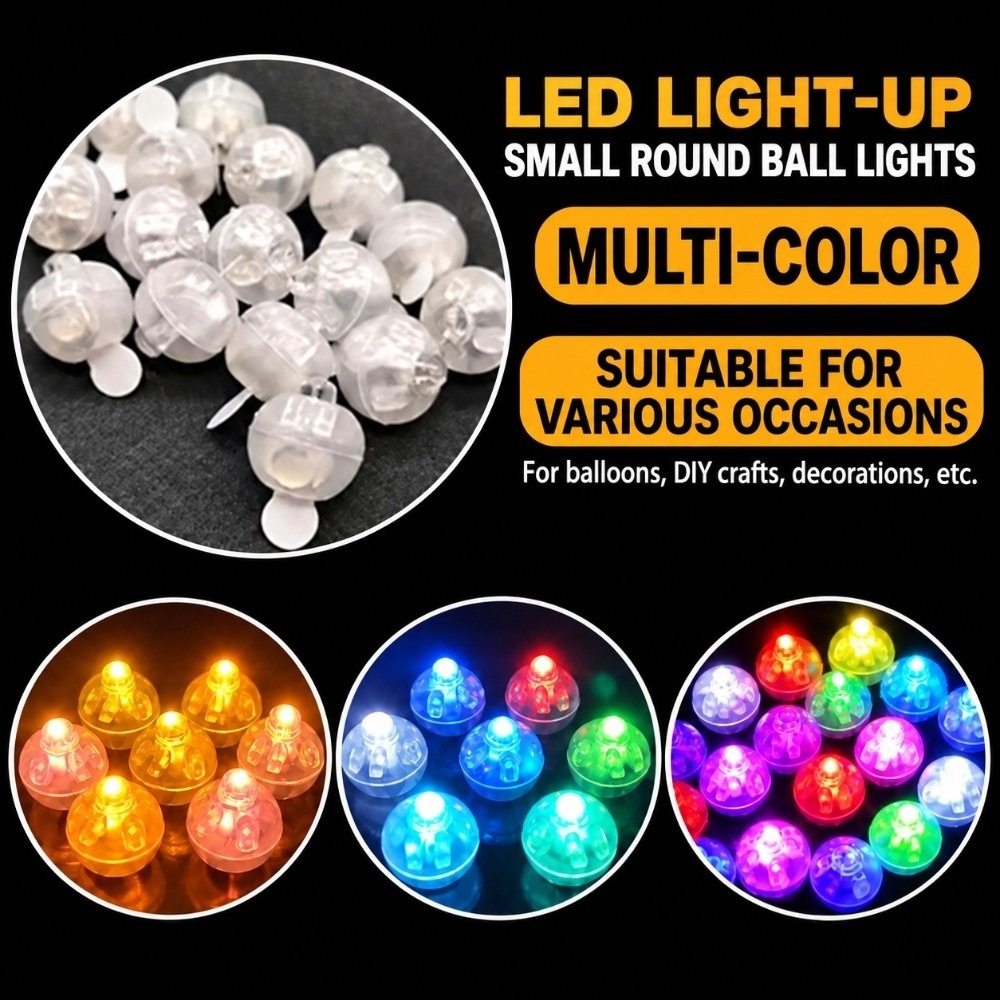 50 Piezas Nuevas Luces LED Int - Led Balloon Light reseña y precio