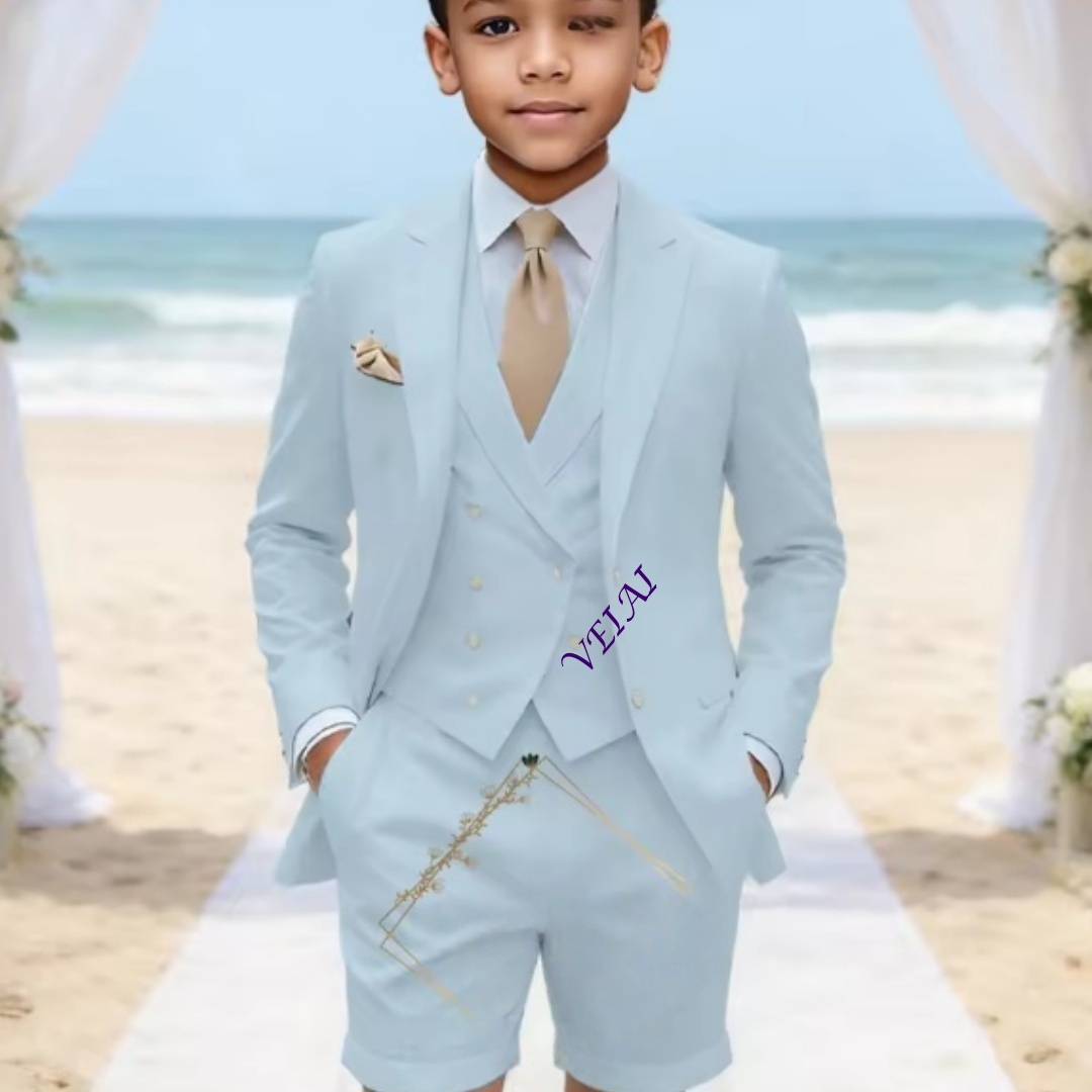 Traje de lino clásico de tres  - Event & Party Supply Photos reseña y precio