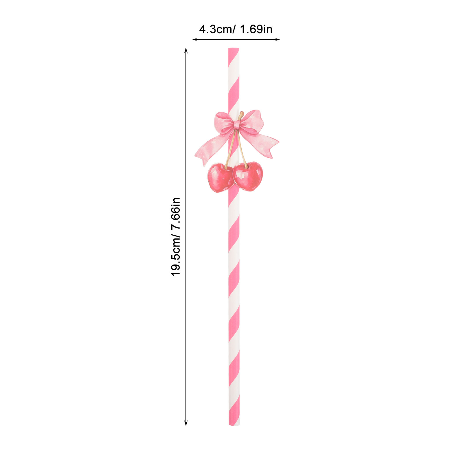 50 pajitas de papel con motivo - Paper Straw Color reseña y precio