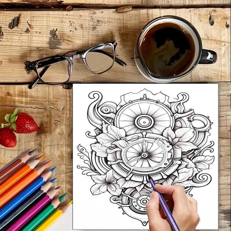 Libro para colorear de flores  - Supply Event reseña y precio