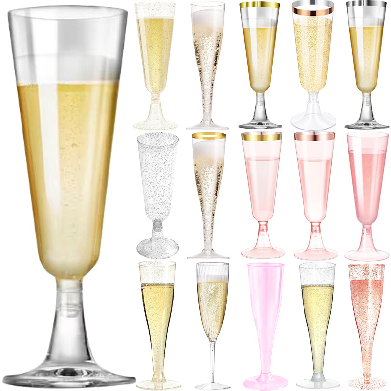 50 Uds. Vasos de champán de pl - Plastic Cup 50Pcs reseña y precio
